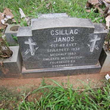 CSILLAG Janos 1933-1983
