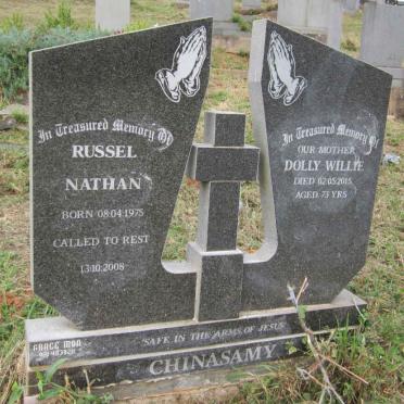 CHINASAMY Russel Nathan 1975-2008 :: CHINASAMY Dolly Willie -2015