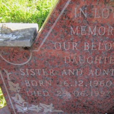 CHIYA Susan Phumzile 1960-1997