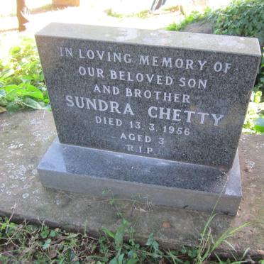 CHETTY Sundra -1956