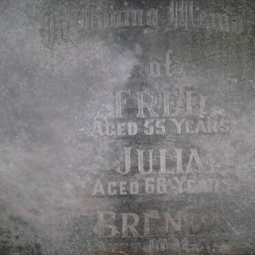 CLARK Fred :: CLARK Julia :: CLARK Brenda