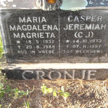 CRONJE