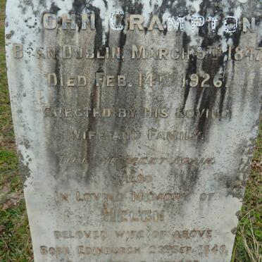 CRAMPTON John 1847-1926 &amp; Helen 1846-1935 :: CRAMPTON Winifred S. -1952