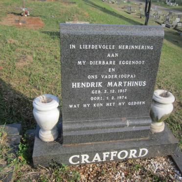 CRAFFORD Hendrik Marthinus 1917-1974