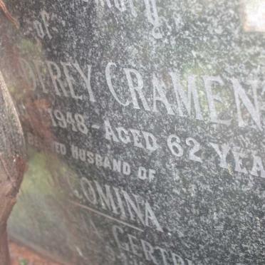 CRAMENT John Godfrey -1948 &amp; Jacomina Gertruida -1970