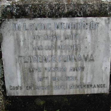 CUNNAMA  Florence -1932