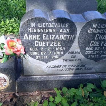 COETZEE Anne Elizabeth 1969-1984 :: COETZEE Chane 1971-1984