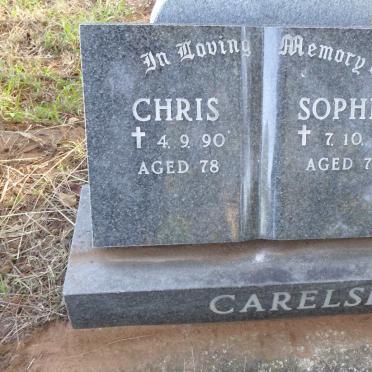 CARELSE Chris -1990 &amp; Sophie -1991