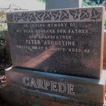 CARPEDE Peter Augustine -1979