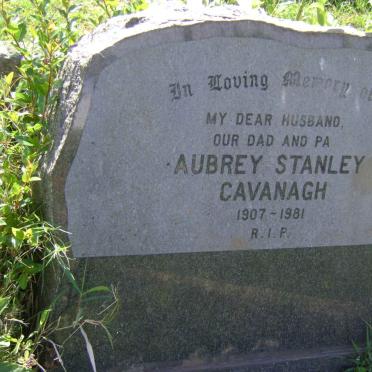 CAVANAGH Aubrey Stanley 1907-1981