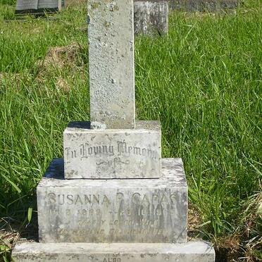 CARAS Christodulos 1884-1397 &amp; Susanna P. 1889-1965