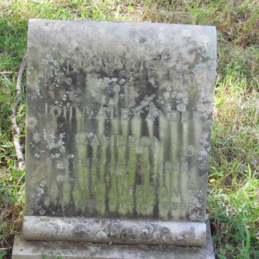 CAMERON John Alexander -1936 &amp; Ada -1956