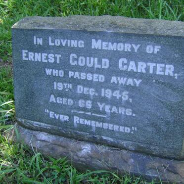 CARTER Ernest Gould -1945