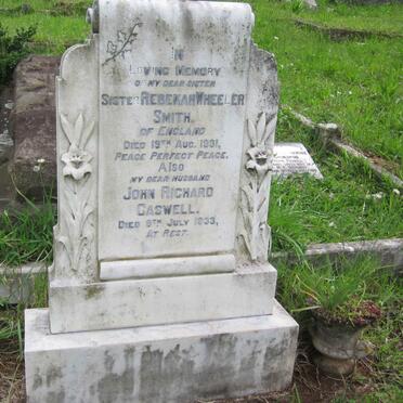 CASWELL John Richard -1933 :: SMITH Rebekha Wheeler -1931