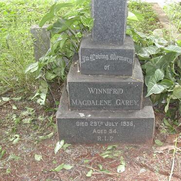 CAREY Winnifrid Magdalene -1956
