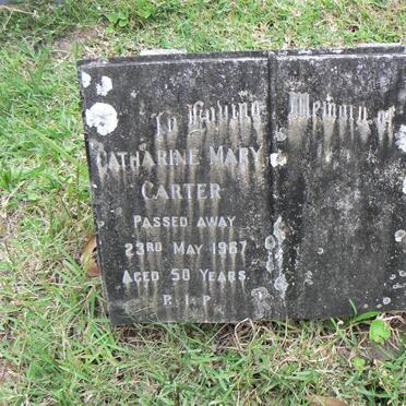 CARTER Catharine Mary -1967