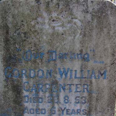CARPENTER Gordon William -1953