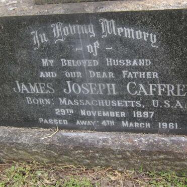 CAFFREY James Joseph 1897-1961