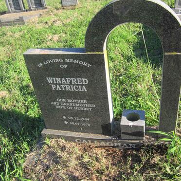 CALLAGHAN Winafred Patricia 1934-1970