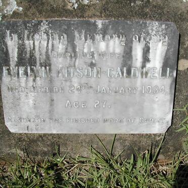 CALDWELL Evelyn Kitson -1934