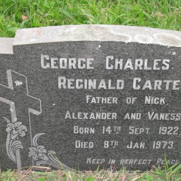 CARTER George Charles Reginald 1922-1973