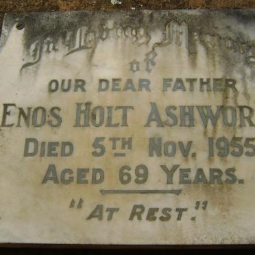 ASHWORTH Enos Holt -1955