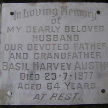 AUSTIN Basil Harvey -1977