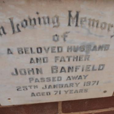 BANFIELD John -1971