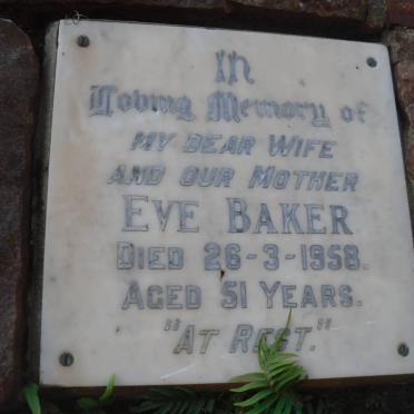 BAKER Eve -1958