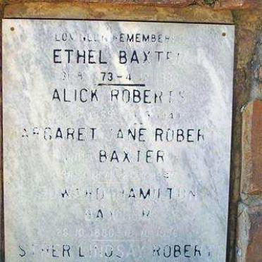 BAXTER :: ROBERTS