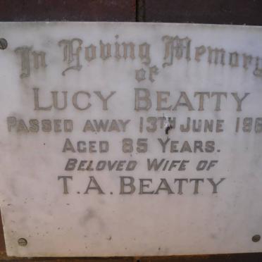 BEATTY Lucy -1967
