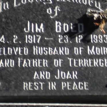BOLD Jim 1917-1993