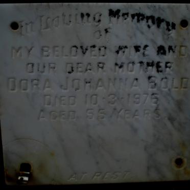 BOLD Dora Johanna -1976