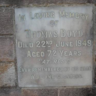 BOYD Thomas -1949