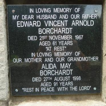 BORCHARDT Edward Vincent Arnold -1967 &amp; Alida May -1998