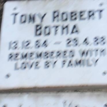 BOTHA Tony Robert 1964-1988