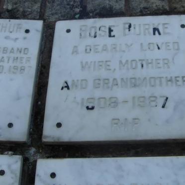 BURKE Rose 1908-1987