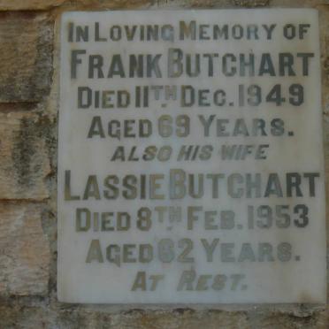 BUTCHART Frank -1949 &amp; Lassie -1953