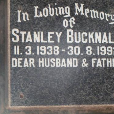 BUCKNALL Stanley 1938-1992