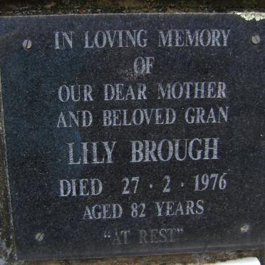 BROUGH Lily -1976