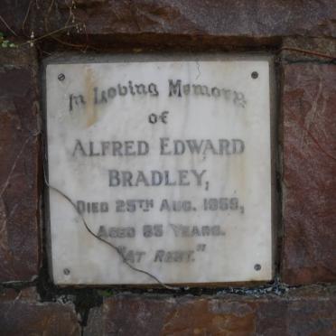 BRADLEY Alfred Edward -1959