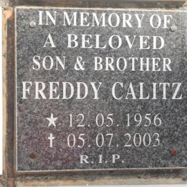 CALITZ Freddy 1956-2003