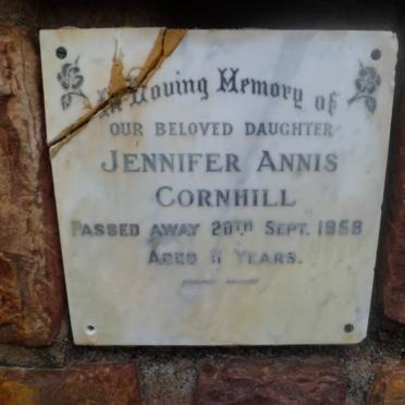CORNHILL Jennifer Annis -1958