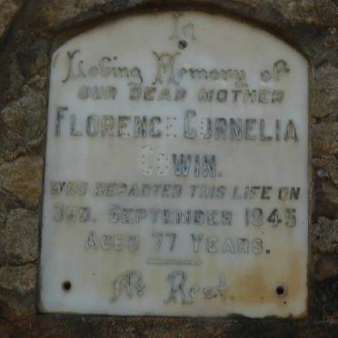 COWIN Florence Cornelia -1945