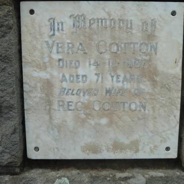 COTTON Vera -1967