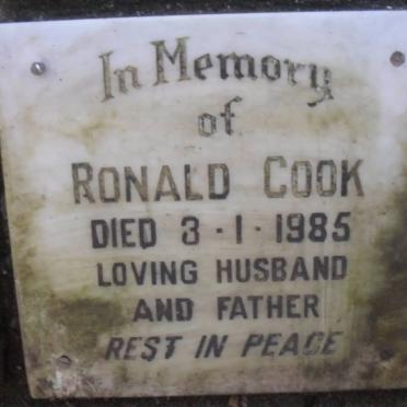 COOK Ronald -1985