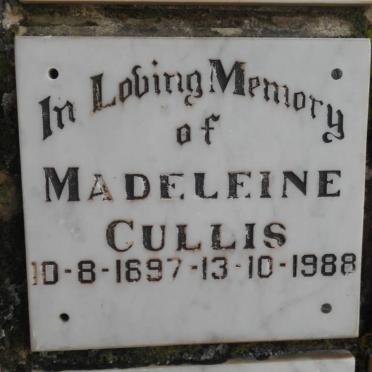CULLIS Madeleine 1897-1988