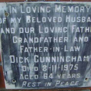 CUNNINGHAM Dick -1975