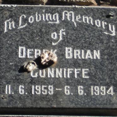 CUNNIFFE Derek Brian 1959-1994