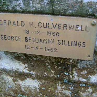 CULVERWELL Gerald H. -1968 :: GILLINGS George Benjamin -1969
